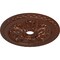 Ekena Millwork Bordeaux Deluxe Ceiling Medallion (Fits Canopies up to 4"), 23 5/8"OD x 3"ID x 2"P, Copper Penny CM23BOCPS - alternate 4